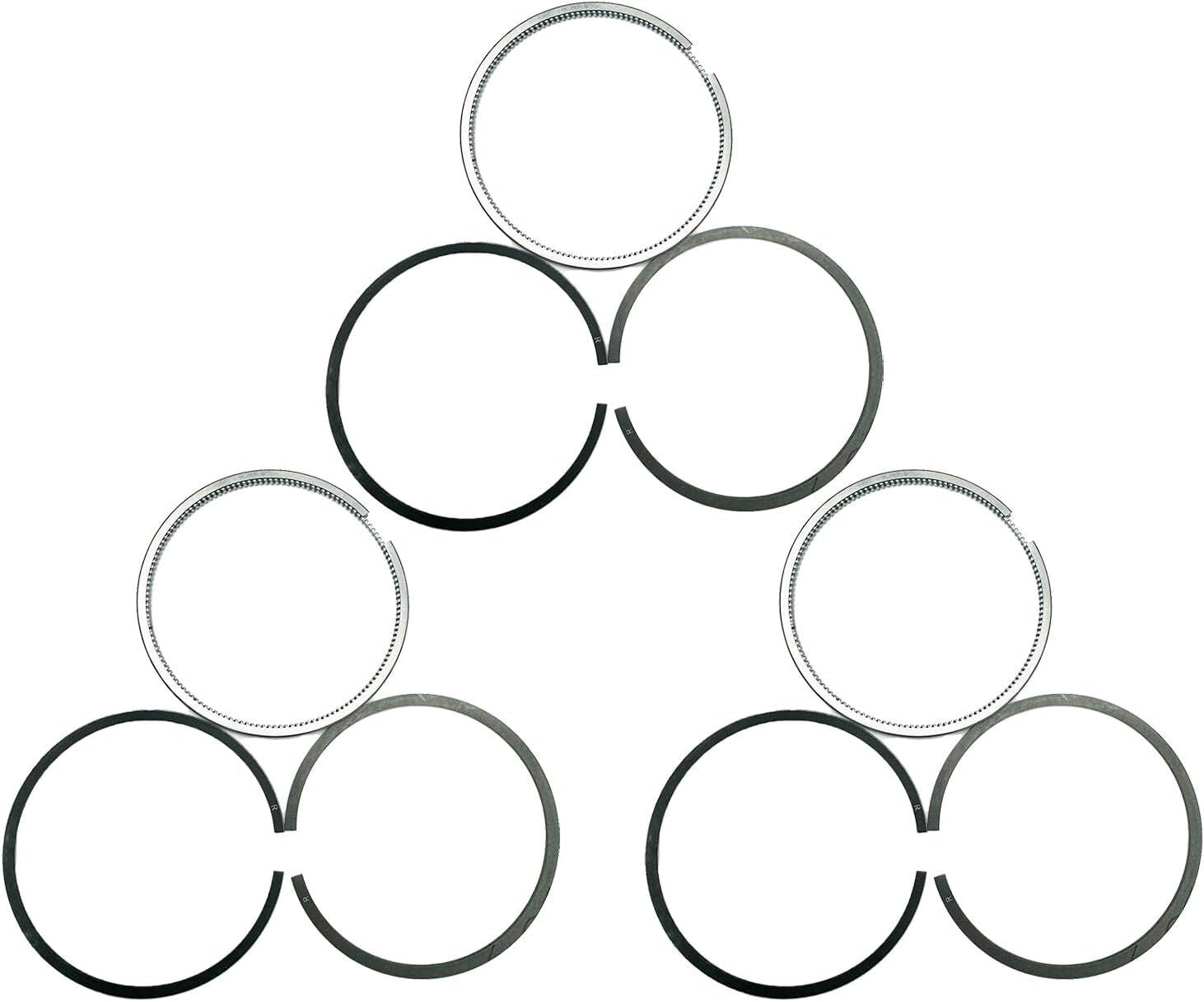 Piston Ring 3 Sets STD 67mm For Kubota D722 Diesel Engine 16853-21050