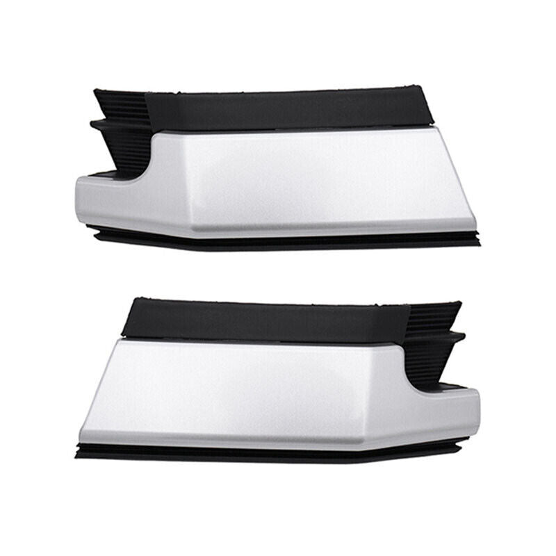 1Pair for Toyota Highlander 2017 2018-2019 Front Grille Trailer Tow Cover Silver