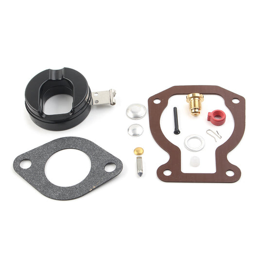For Johnson Evinrude 9.9 HP 15 HP 1974-88 398453 Carburetor Rebuild Kit w/ Float