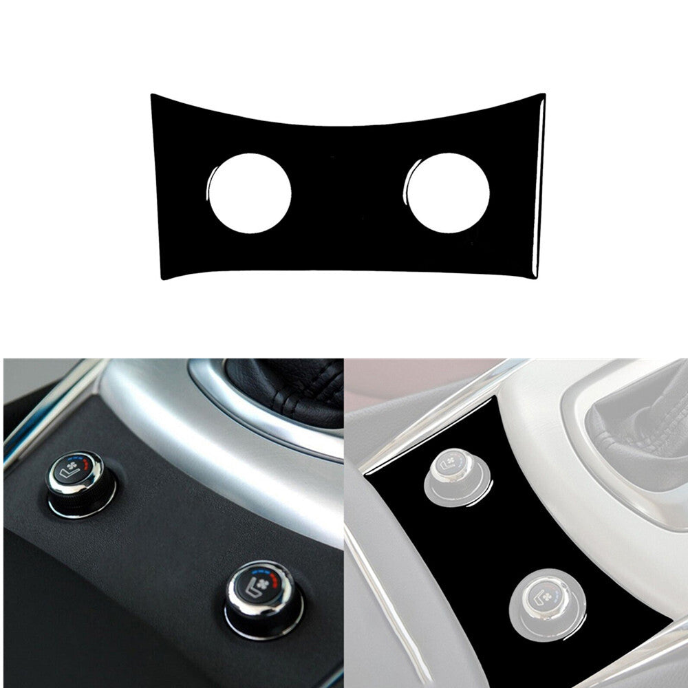 Piano Black for Seat Ventilation Control Cover Trim for Infiniti G37 2010-2013 TypeB