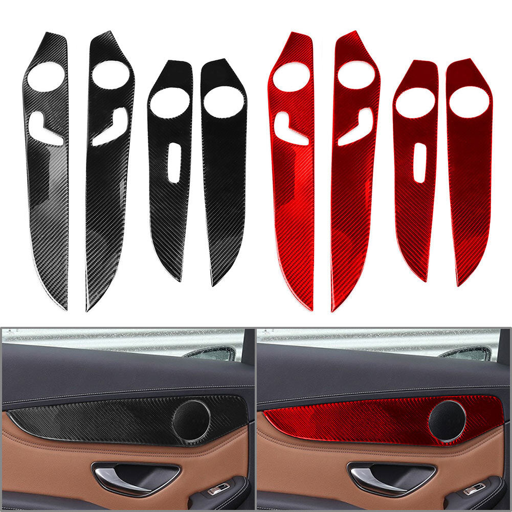 Interior Door Panel Cover Trim Fit for Benz C Class W205 14-21 GLC Class X253 16-21