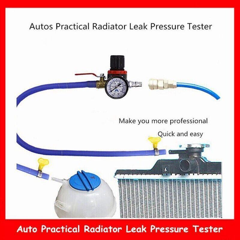 Universal Car Cooling Radiator Pressure Tester, Water Tank Detector Checker Tool