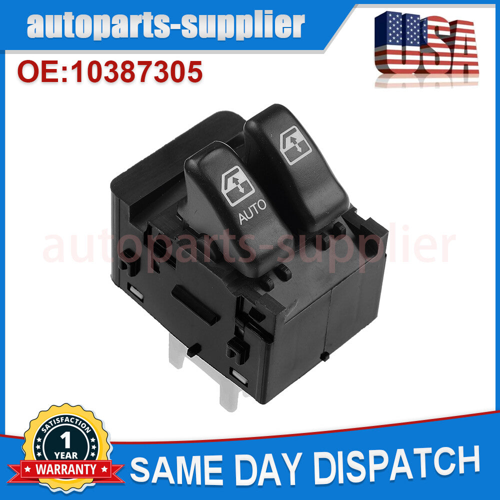 Driver-side main power window switch for Chevrolet Venture silhouette 10387305