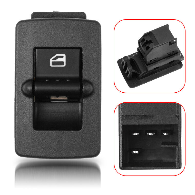 Front Passenger Side Window Switch 1C0959527 For 1998-2010 for VW for Volkswagen Beetle