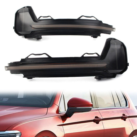 Dynamic LED Side Mirror Turn Signal Sequential Light for VW for Tiguan MK2 2017 2018