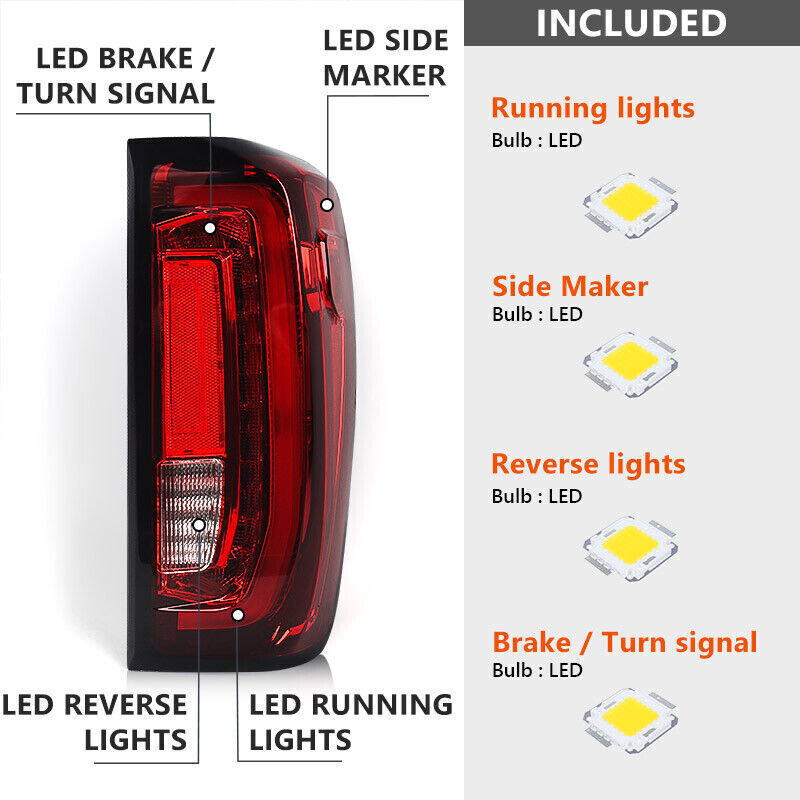 1pc LED Tail Lights for GMC 2019-2023 for Sierra 150 GM2801310
