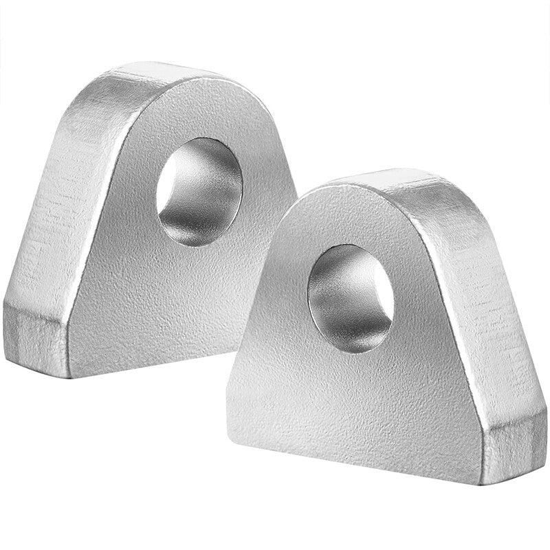 4-Piece Welded Shackles/Suspension Brackets, 1-Inch Thick Steel, for Off-Road Truck Bumpers
