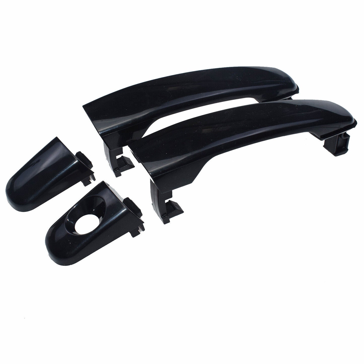 for Chevy Equinox Malibu for Pontiac G6 Pair Exterior Door Handle Black Left Right
