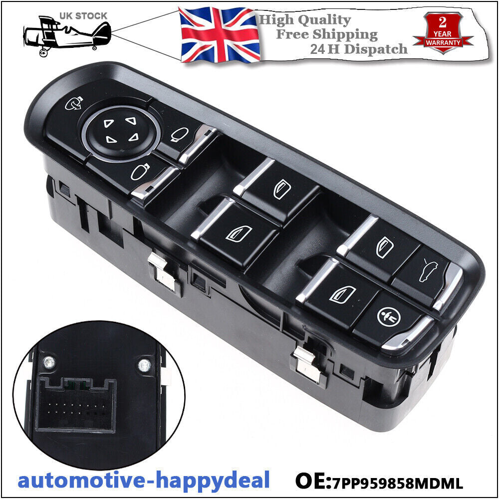 Drivers Electric Master Window Switch for Porsche for Panamera for Cayenne Macan Cayman
