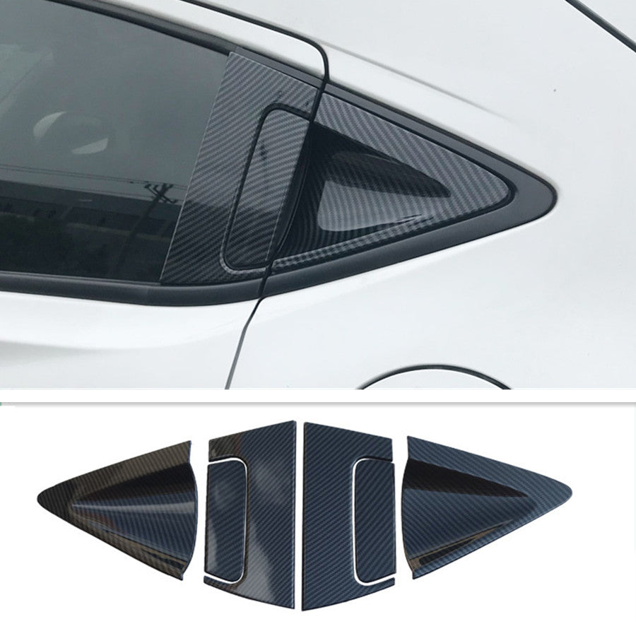 Carbon fiber rear door handle cover trim suitable for Honda HR-V HRV 2016-2021