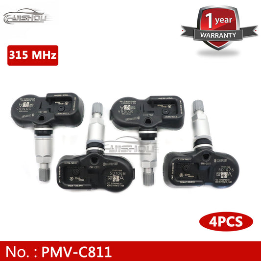 Package (4) Tire Pressure Sensor Monitor (TPMS) FNissan for Infiniti PMV-C811 40700-1LA0E