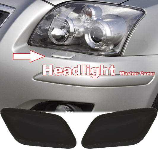 2 for Toyota Avensis T25 Headlights Splash Nozzle Lid Wash Nozzle Cover