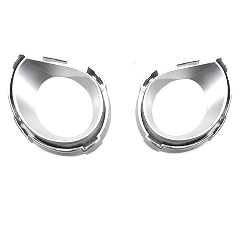 1 Pair Fog Lamp Frame Cover Trimming Bezel for Volkswagen Touareg 2008-2010