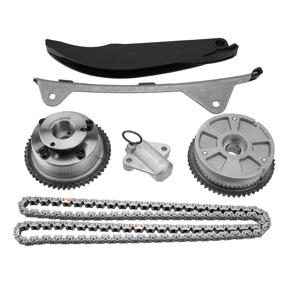 243502E700/ 243702E020 CVVT Assy Intake Exhaust Timing Chain Kit for Hyundai for Kia