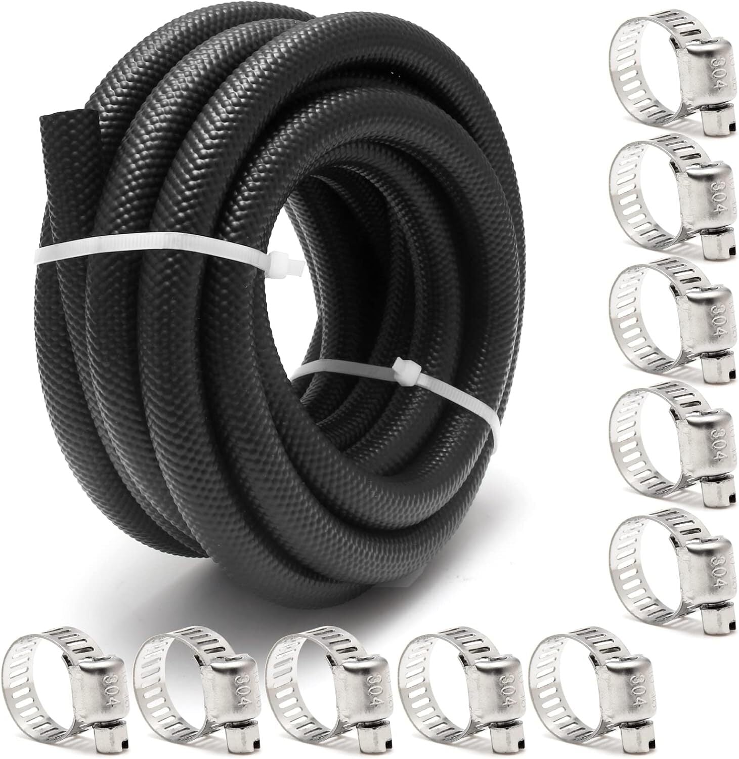 3/8-inch fuel line hose, NBR rubber push-lock hose, high-pressure fuel line, gas line