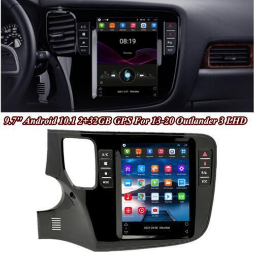 GPS Navigation 9.7 Android 10.1 Radio FM for Mitsubishi Outlander 3 LHD 13-20