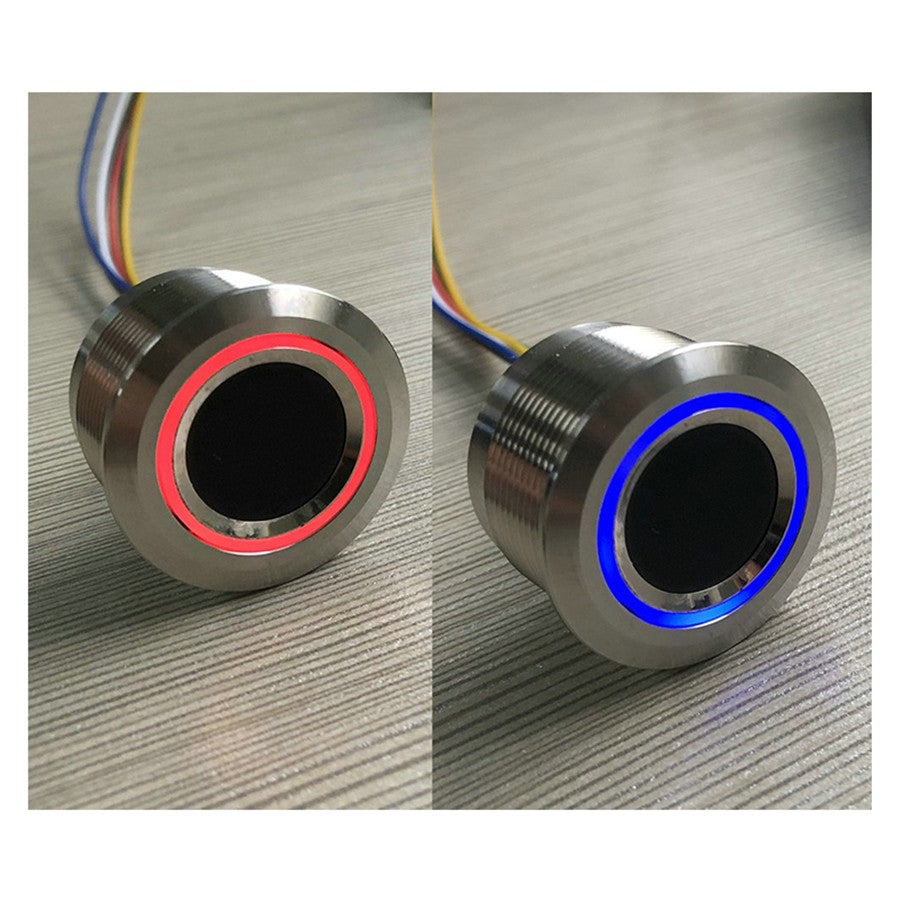 12V LED Fingerprint Control Board Module Switch Start Lock For Car Door Ignition