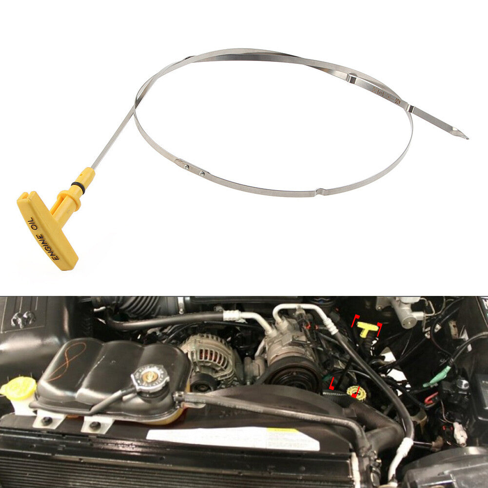 5.7L V8 Engine Oil Level Dipstick Fit for Dodge for Ram 1500 2500 3500 2003-2008 gm