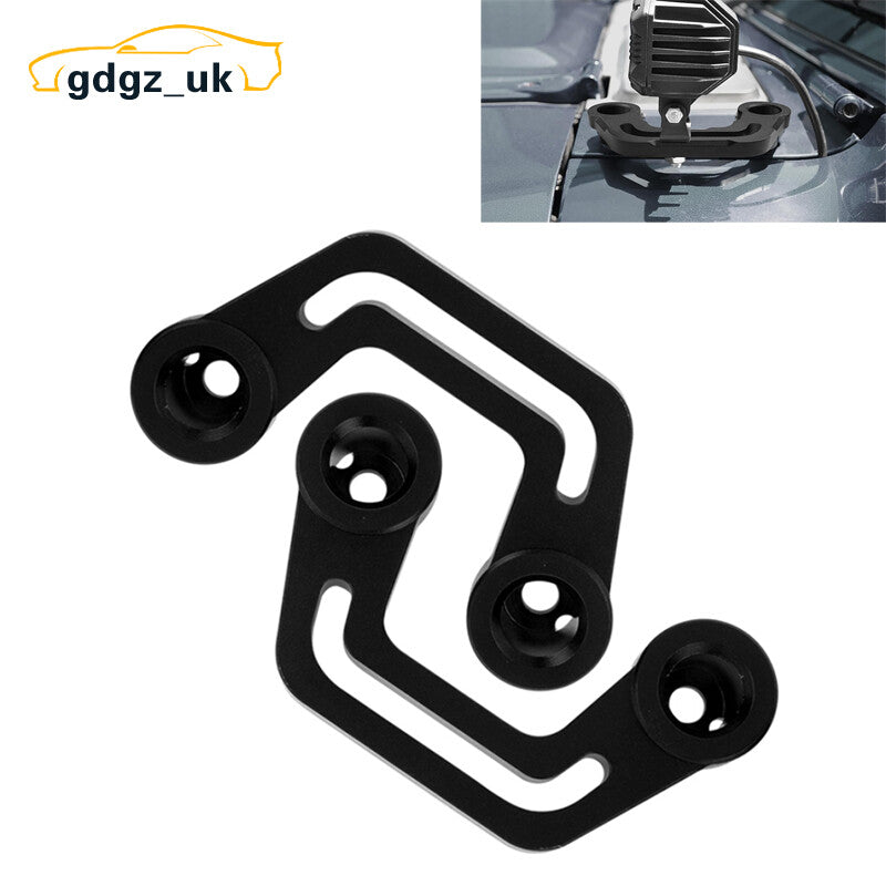 Black Light Mounting Brackets for Auxiliary Light for Jeep for Wrangler JL/JLU 2018+