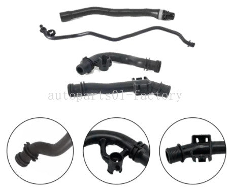 Set of 4PCS Engine Intake Manifold hose for BMW 230 330 430 530 740 X3 X4 2.0L