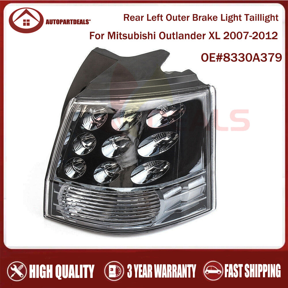 for Mitsubishi Outlander EX 2007-2013 Left Side Outer Tail Light Rear 8330A379