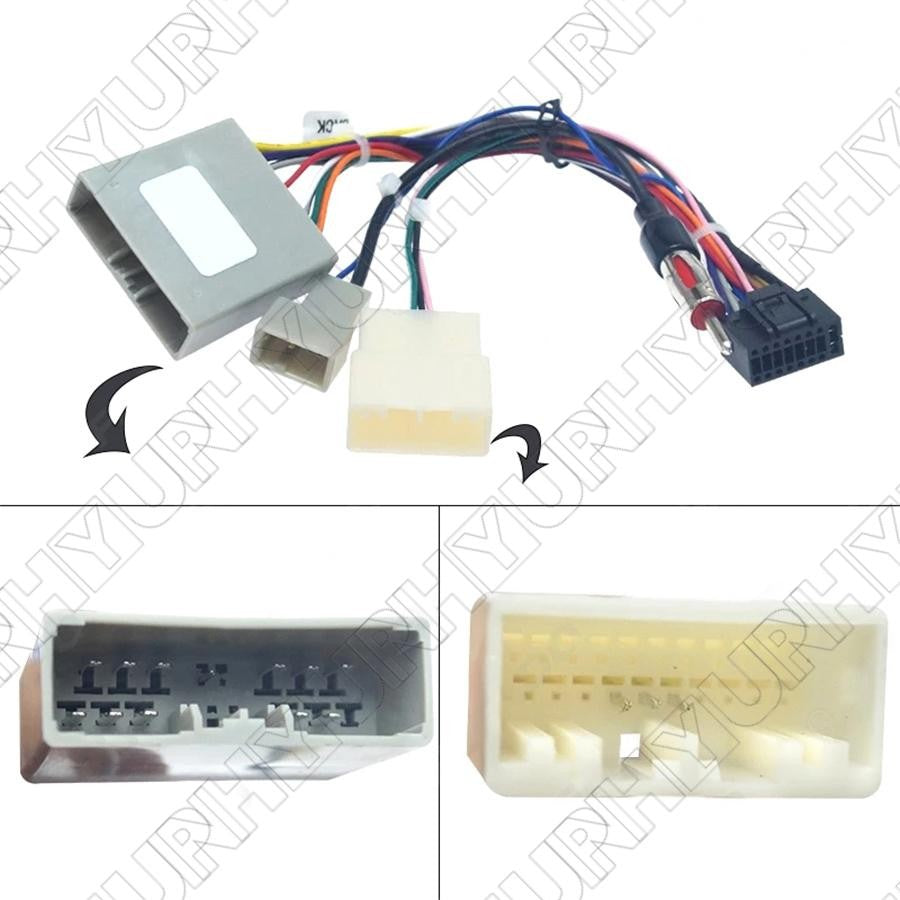 16Pin Wiring Harness Connector with Radio Antenna for Honda for Civic CRV 2006~2009