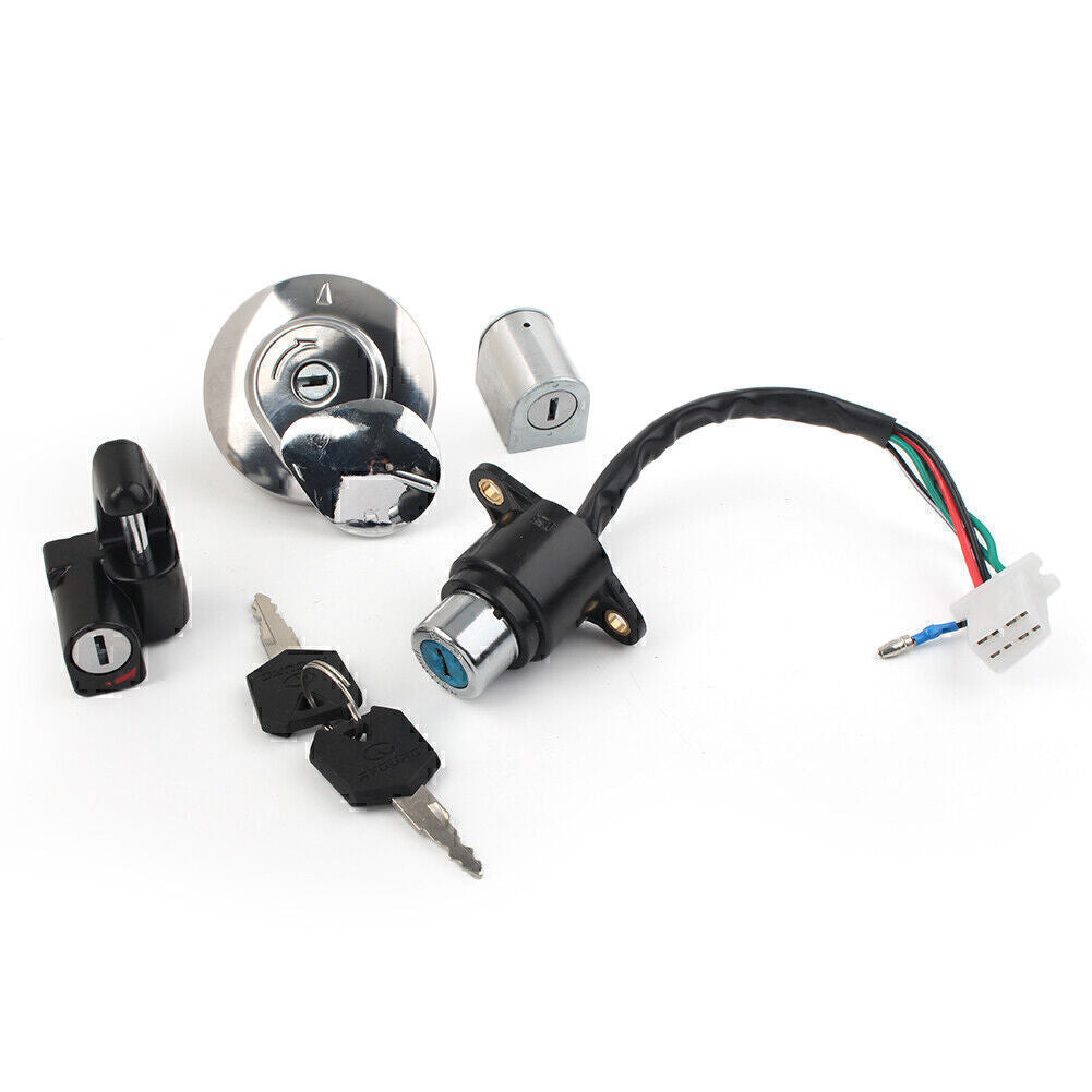 Ignition Switch Lock Fuel Cap Key Set Fit for Honda CMX250 Rebel 85-15 CMX250 95-99