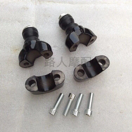 22MM Handlebar Clamps Risers Mount Clamp Adapter for Honda MSX125F MSX125 2014