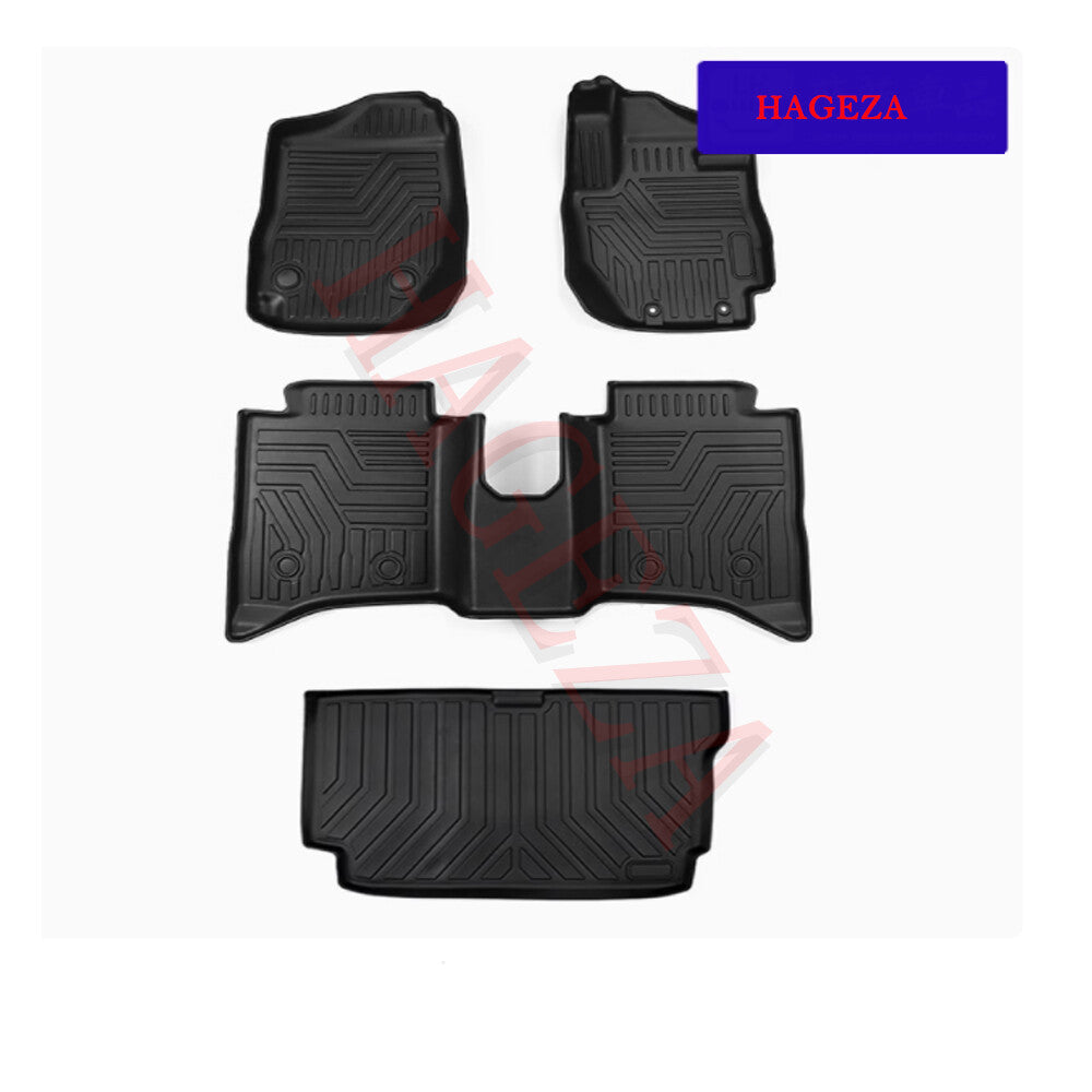 TPE Floor Mats Liners for Suzuki for Jimny 4Door Automatic Gear Right Hand Drive4pcs