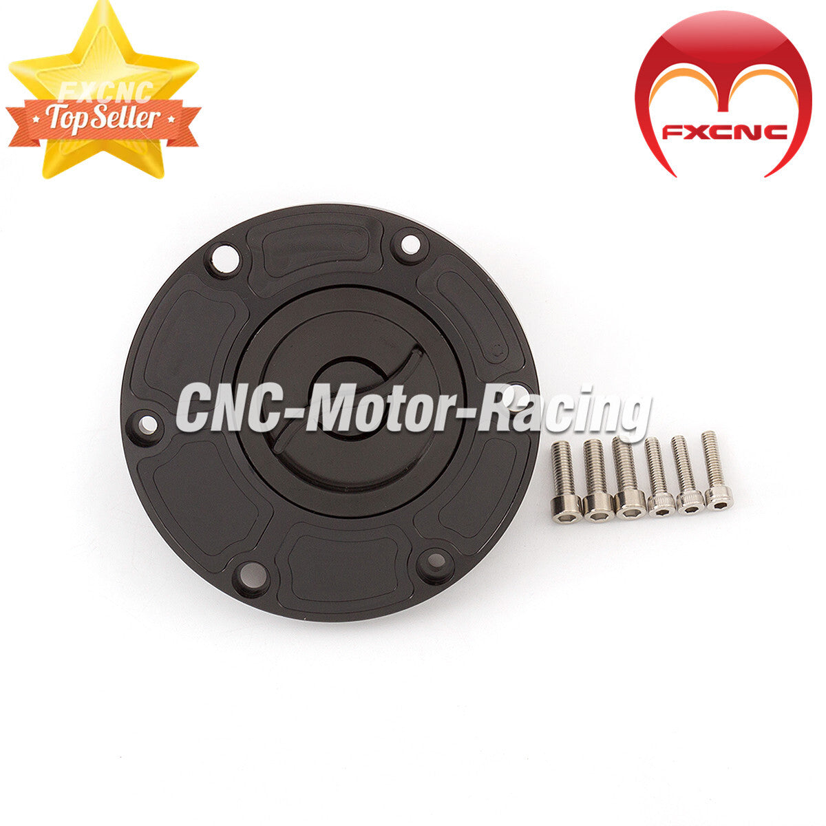Motorcycle keyless gas cap fuel tank filler suitable for Daytona 675 2006-2007-2008