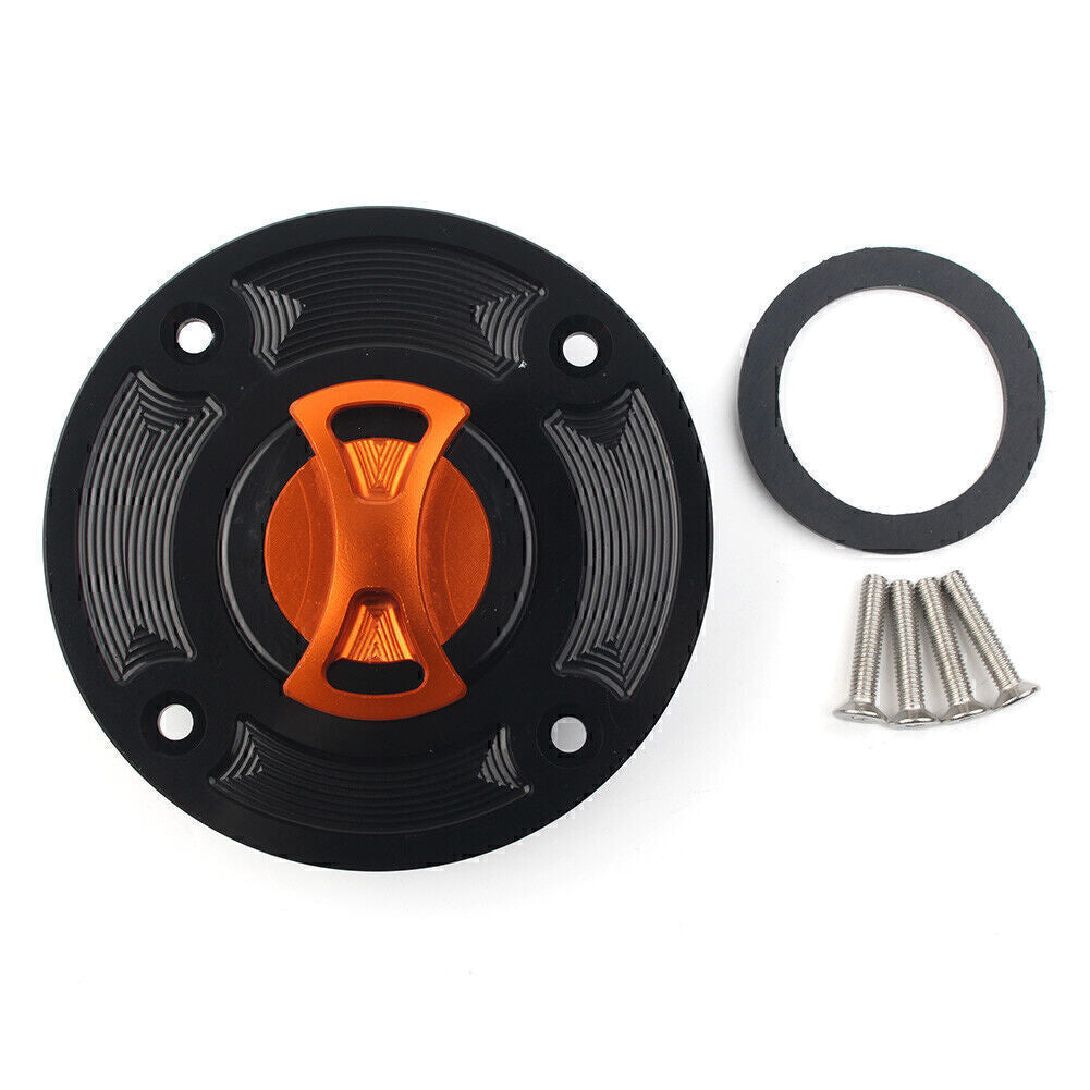 Keyless Tank Deckel Schutz Orange f¨¹r for Suzuki TL1000S GS500 GSXR600 GSXR750 1000