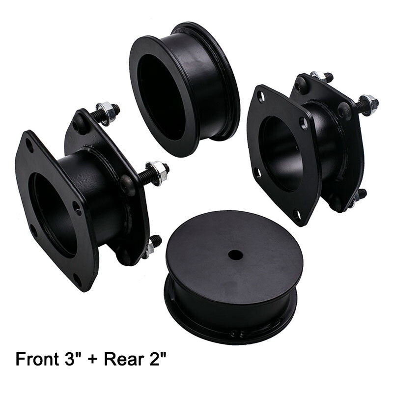 3-inch front and 2-inch rear leveling lift kit with suspension lift strut spacing suitable for Commander XK