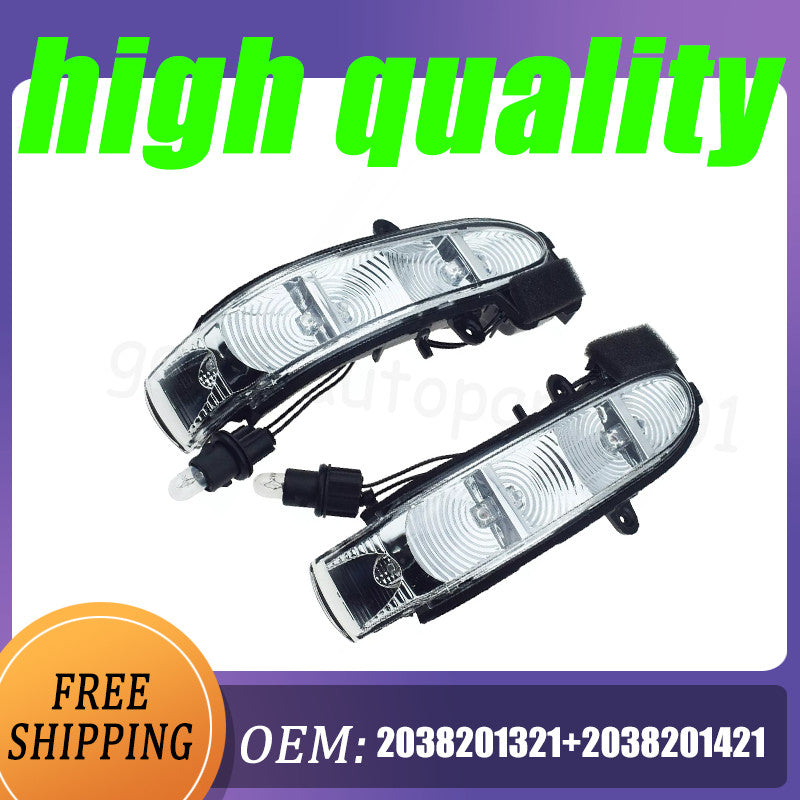 1. Dual mirror turn signals suitable for Mercedes W211 E W463 G-Class 2038 201321/421