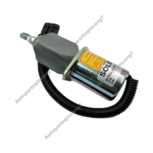 12V Fuel Shut Down Off Solenoid 3919422 3934972 for Engine 6BT 5.9L 8.3L