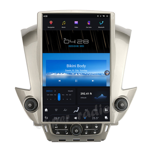 Android 11 for Tesla for Smart Radio Vertical Screen GPS Player for GMC for Yukon 2015-2020