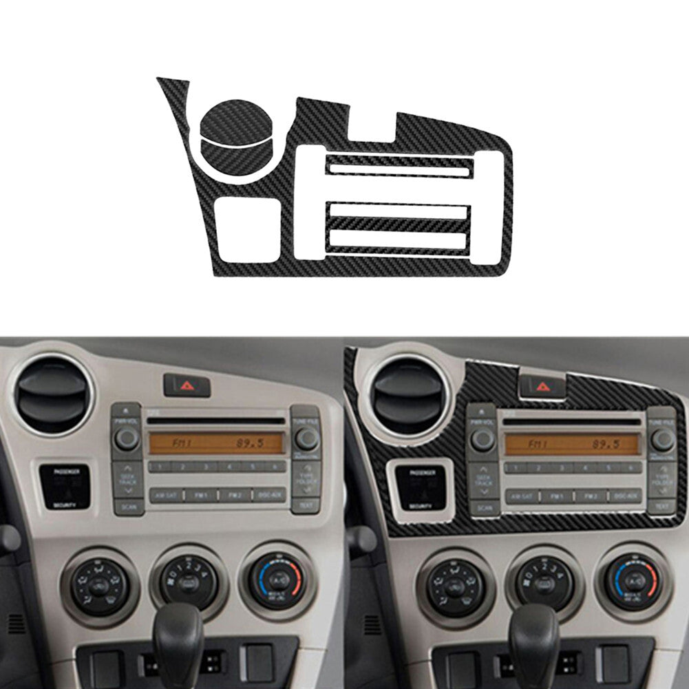 5X Gloss Black Center Console Panel Cover Trim for Toyota Matrix 2009-2014