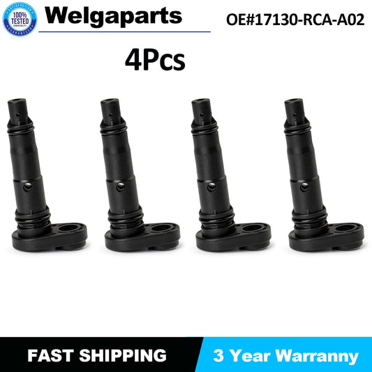 4PCS 17130-RCA-A02 PCV Valve Standard for Acura for RDX for Honda Odyssey Ridgeline