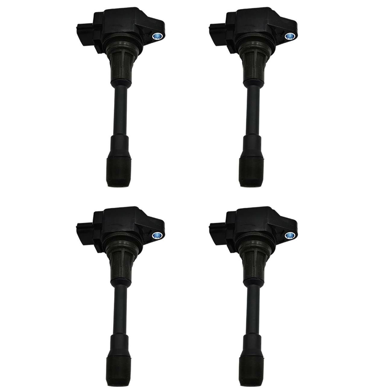 4 Ignition Coils 22448-ED000 for Nissan Altima Sentra Cube Rogue Versa