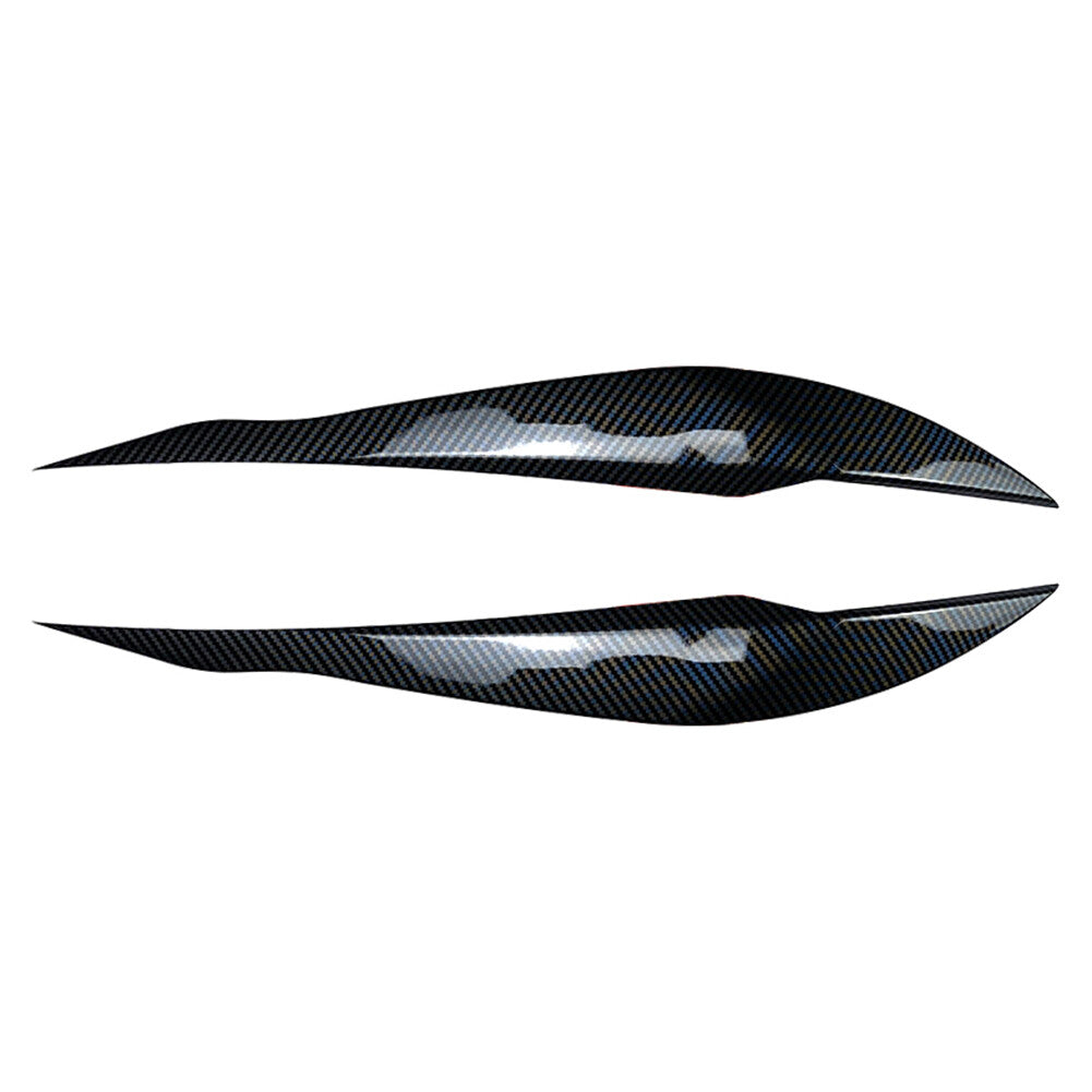 Headlight Eye Lid Eyebrow Cover for BMW 3 Series F30 F31 13-18 Carbon Fiber Look