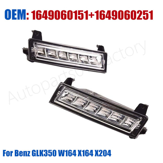 Front Driving Light Set 1649060151 1649060251 for Benz GLK350 W164 X164 X204