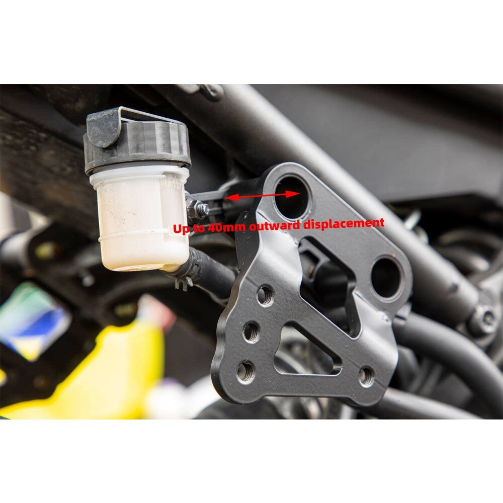 for Yamaha MT-09 XSR900 mt-09 xsr900 2014-2021 Passenger footrests relocation