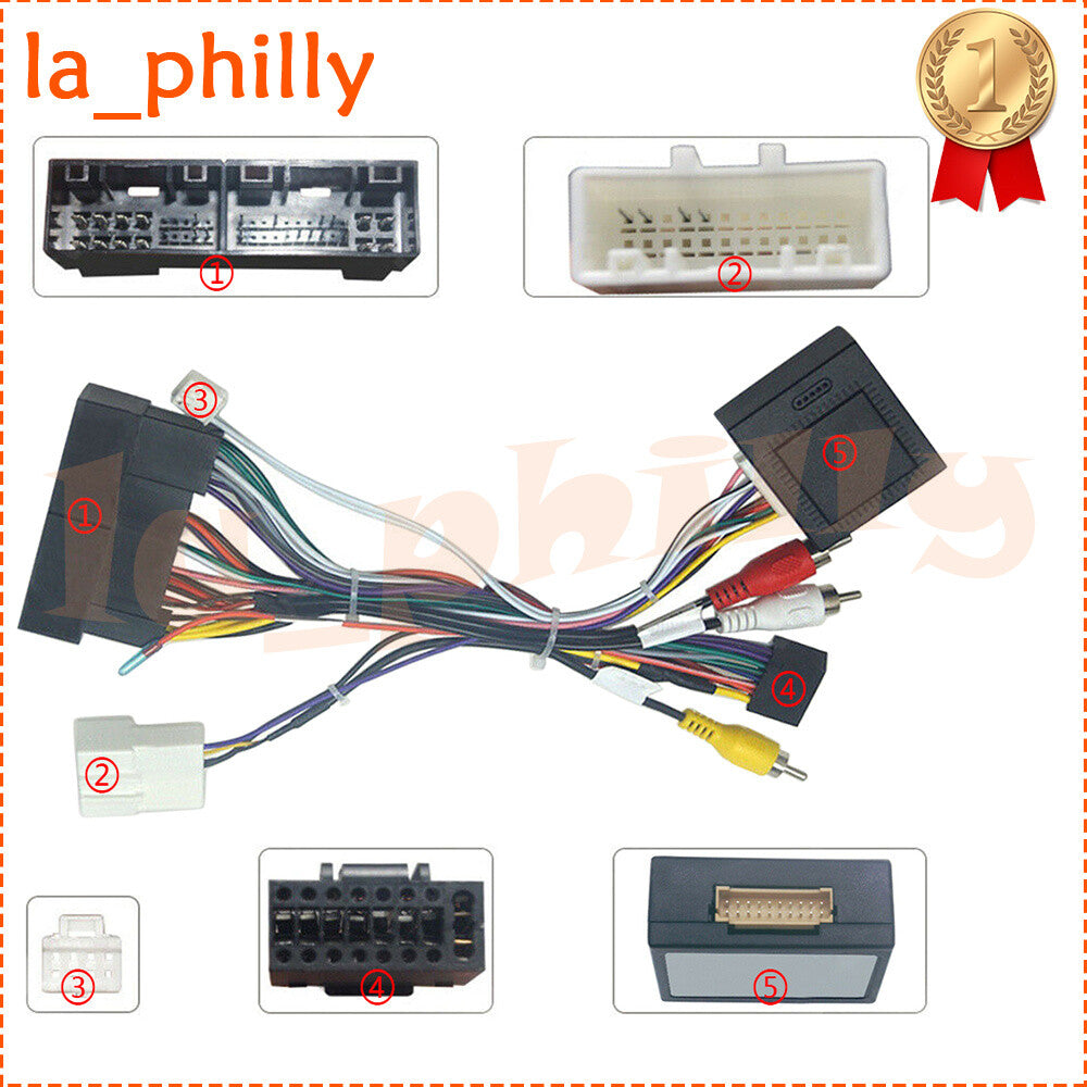 Cable Wiring Harness Adapter Fits for Hyundai for Elantra for KIA 16 Pins