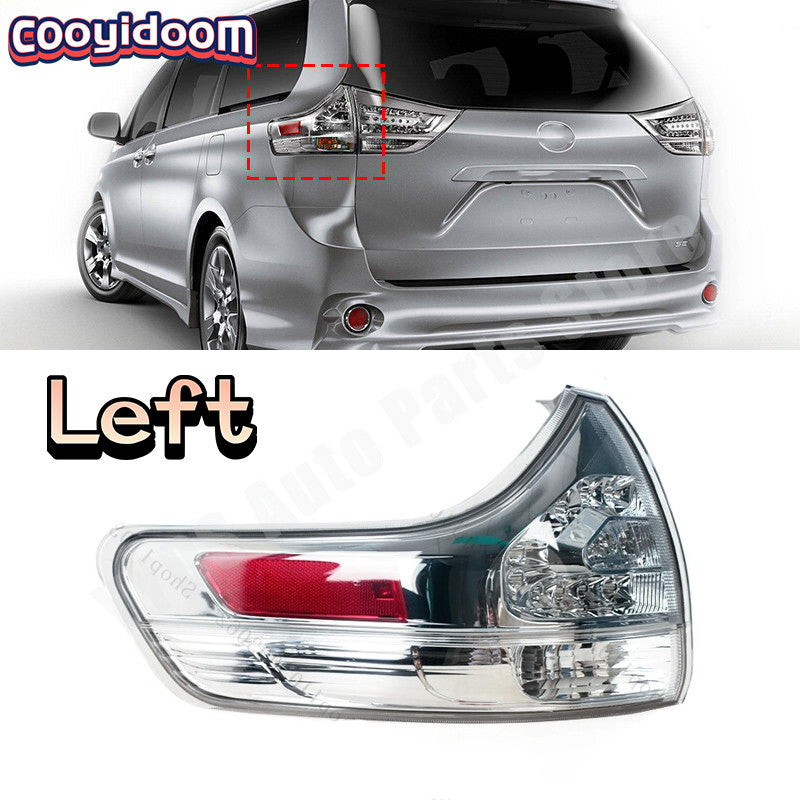 Left Tail Light Assembly for Toyota for Sienna SE 2011-2018 81550-08040
