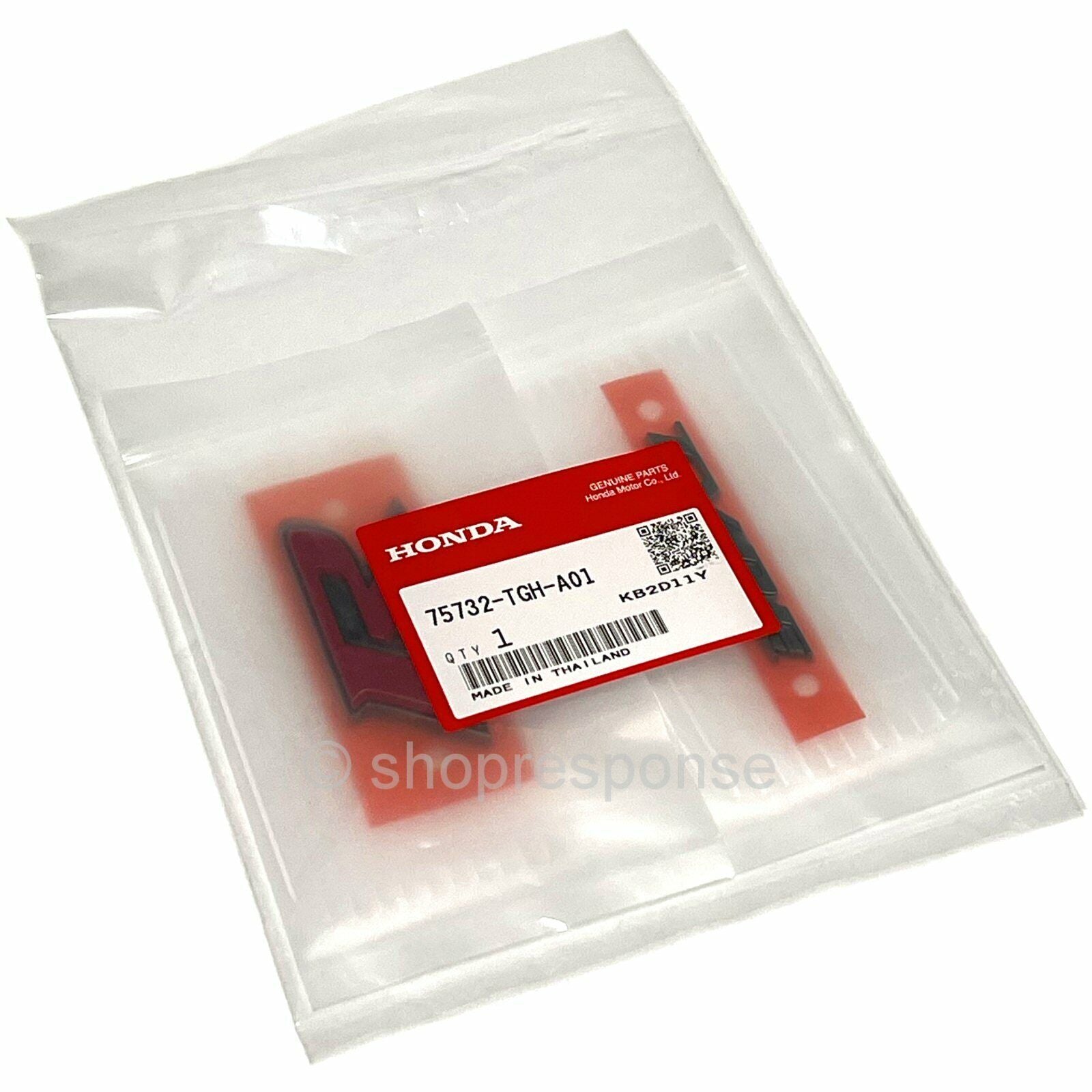 Equipment Manufacturer for Honda 17-21 for Civic Type R FK8 Front R Badge 75732-TGH-A01 Product