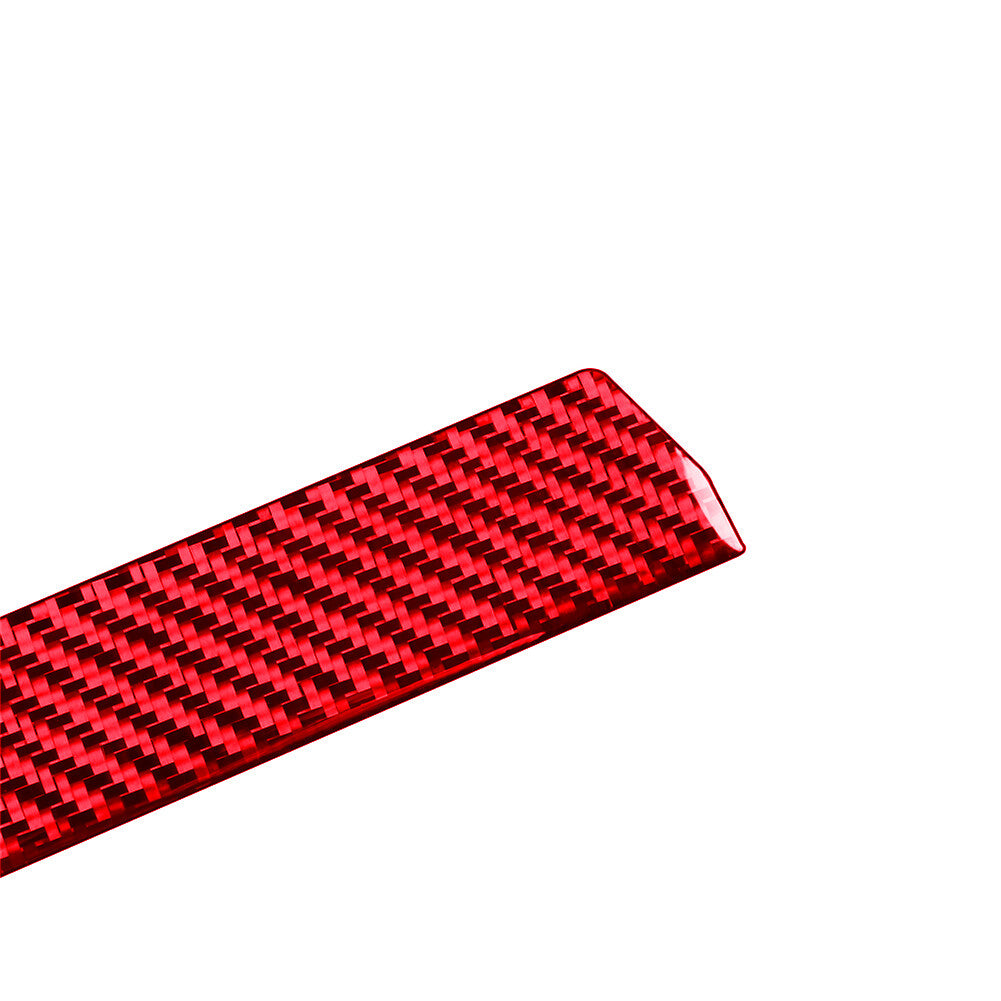 Red Carbon Fiber Inner Window Decorative Cover Trim for Toyota 4Runner 2010-2020