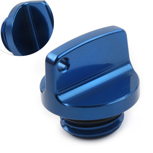 for Ducati for Honda for Kawasaki for Yamaha for SUZUKI Aluminum Blue Oil Filler Cover Plug Cap