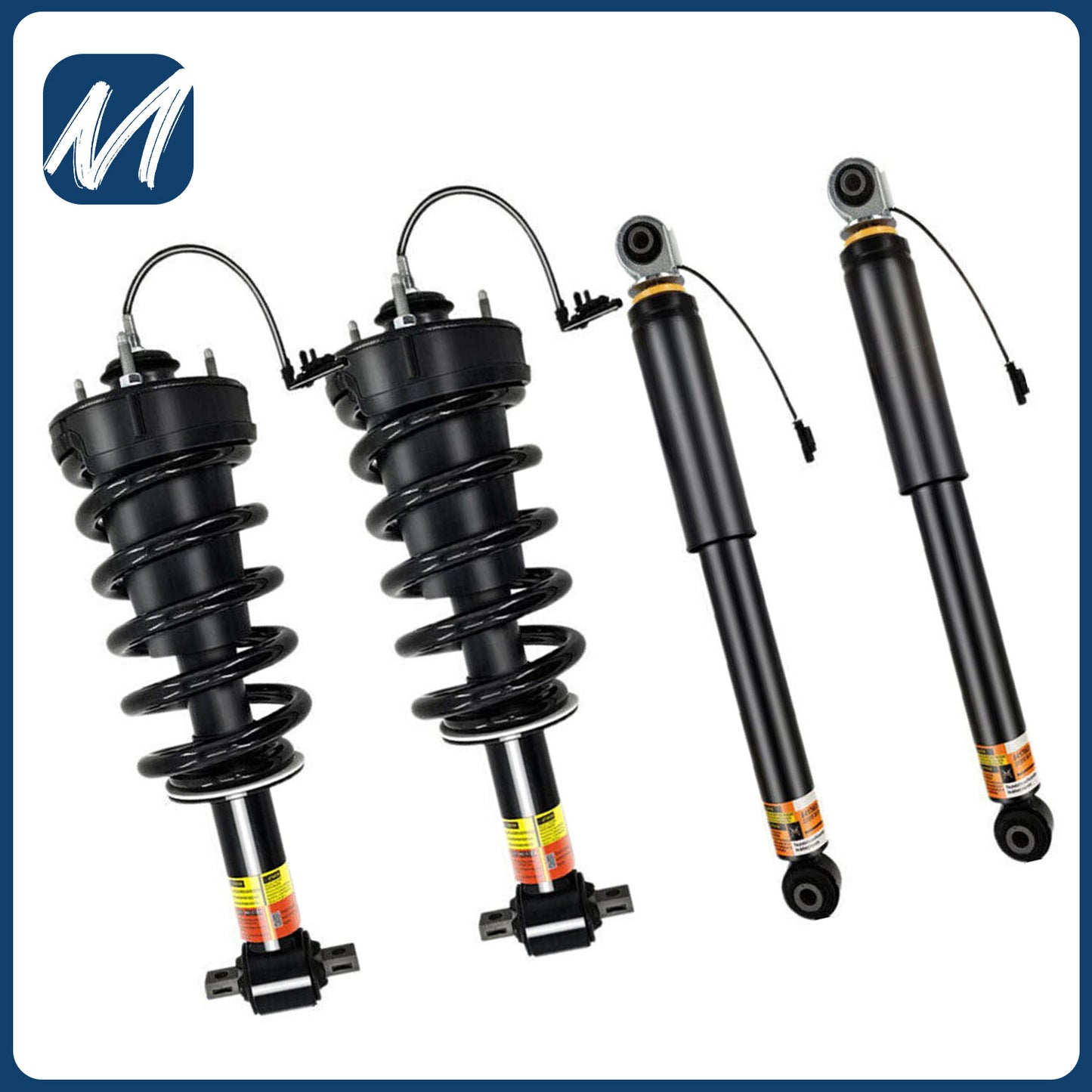 2x Rear Air Shock Absorber Assembly for Cadillac STS 2005-2011 19302765 19302766