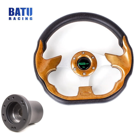 New 12.5 for Golf Cart Steering Wheel Accessories+Black Adapter For Club car for DS
