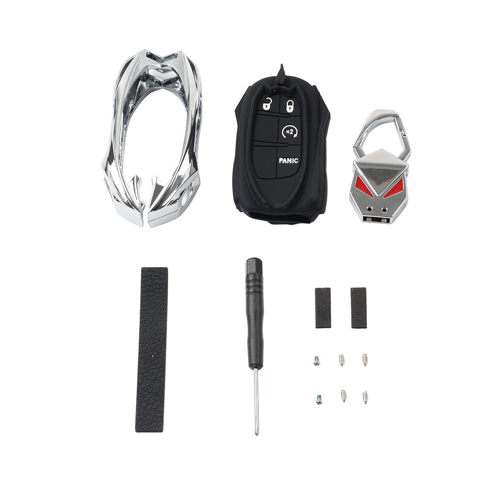 for Smart Key Fob Shell Cover for Dodge Durango Journey fit for Jeep Cherokee