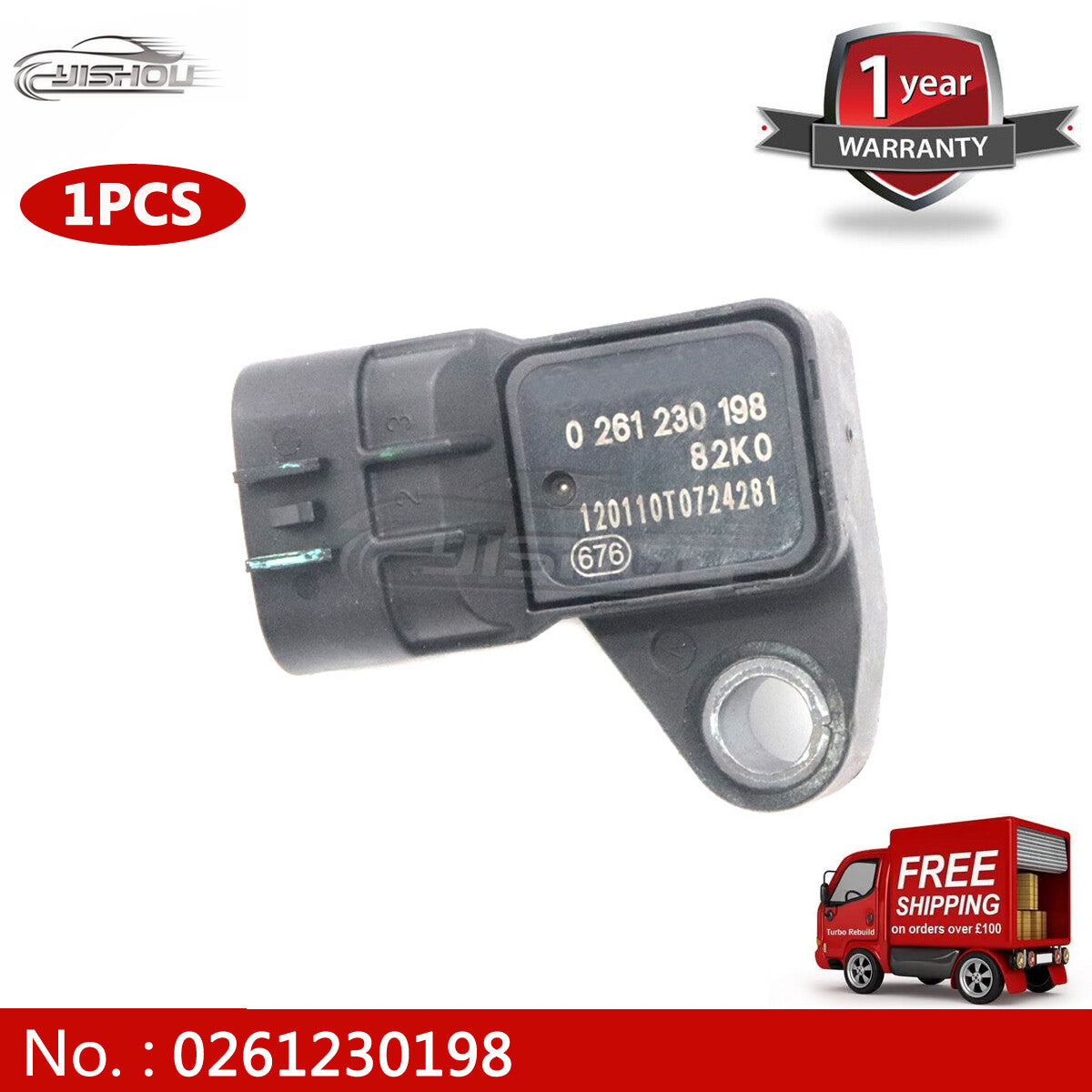 new 0261230198 1859067LA0 for Suzuki , for Opel , for Vauxhall map pressure sensors.